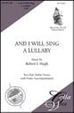 And I Will Sing a Lullaby Two-Part choral sheet music cover
